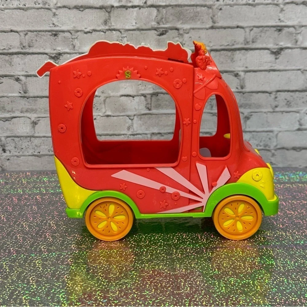 Shopkins Shoppies Smoothie Juice Truck Van Vehicle Retired Fruit Car